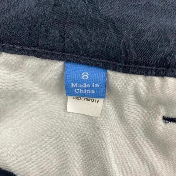 Simple Vera Skinny Crop Women's size 8 Floral pattern Chino Pants - Picture 4 of 5